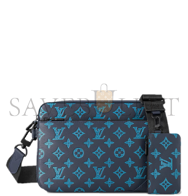 l0*is V*t0n nam trio messenger bag 